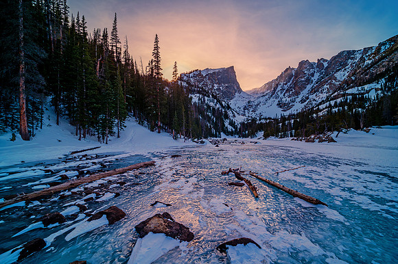 Dream Lake Sunset
