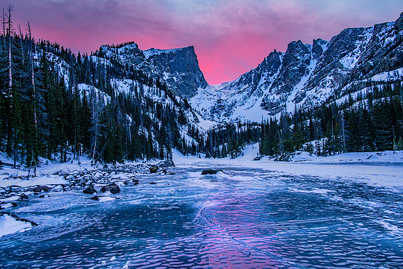 Dream Lake Sunset