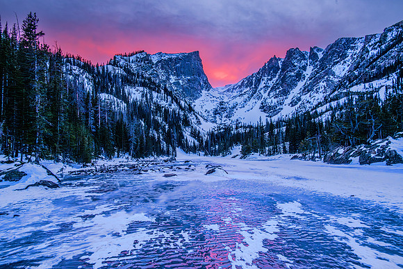 Dream Lake Sunset