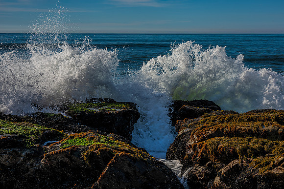 Turbulent - San Simeon, California