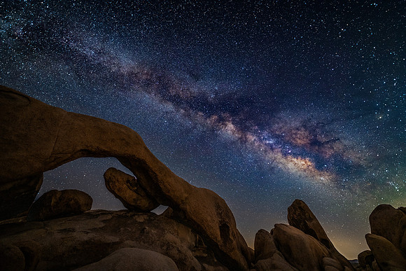 Arching over the Arch - Joshua Tree NP
