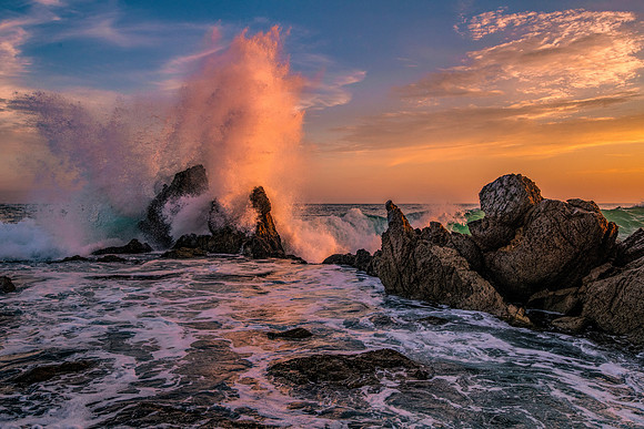 Explosion - California Coast