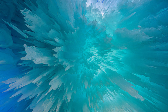 Ice Castle in Cripple Creek Colorado