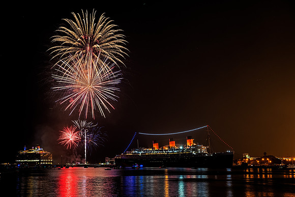 Queen Mary at the 4th of July