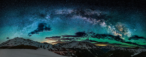 Reaching - Independence Pass Milky Way