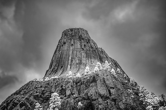 Devils Tower - Infrared