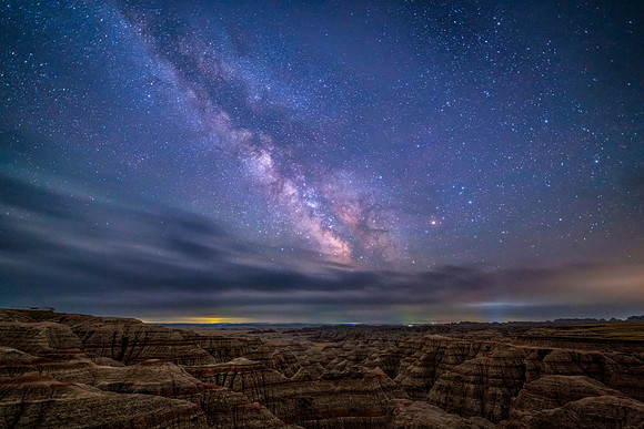 Badlands Milky Way
