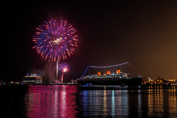 Queen Mary at the 4th of July