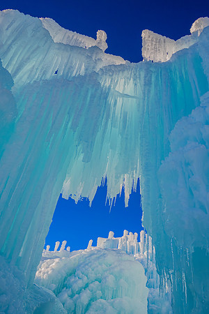 Ice Castle in Cripple Creek Colorado