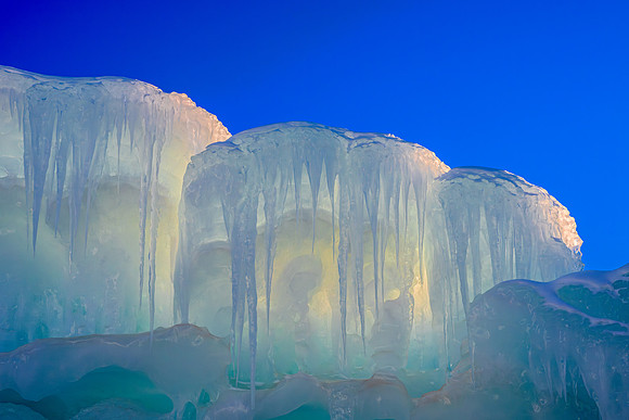 Ice Castle in Cripple Creek Colorado